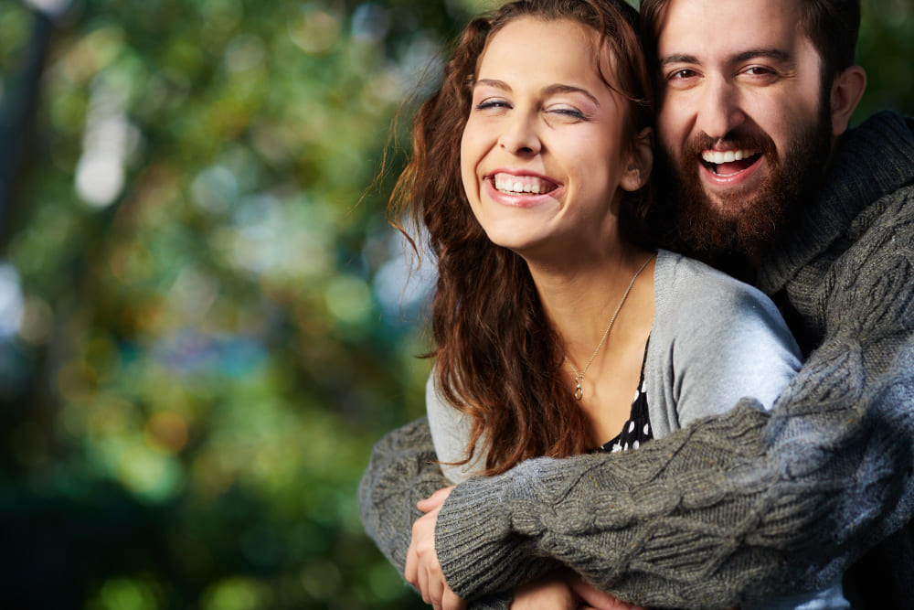 Pareja feliz